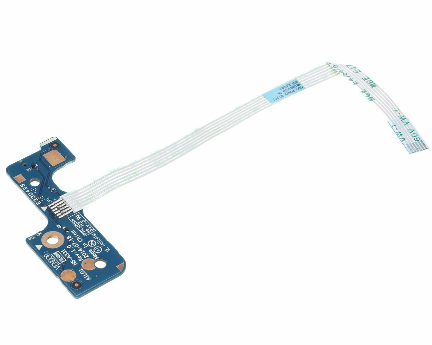 New Laptop On/Off Power Button Switch Board for Lenovo G70 G70-50 G70-70 G70-80 Z70-80 NS-A331 5C50G89508