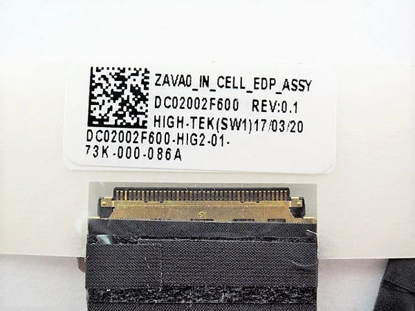 Lenovo New LCD LED EDP Display Panel Video Screen Cable ZAVA0 IN CELL Yoga 710-14IKB 710-15ISK DC02002F600