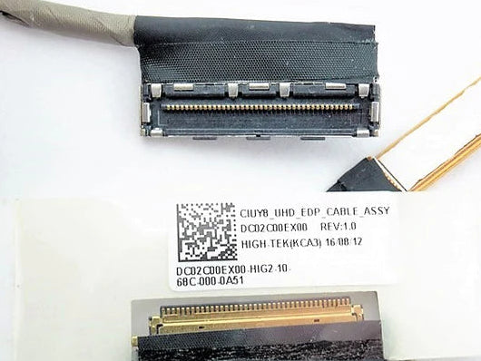 New Laptop LCD LED EDP LVDS Display Video Screen Flex Cable for Lenovo Yoga 710 710-14ISK 710-15ISK DC02C00EX00 CIUY8 UHD 4K