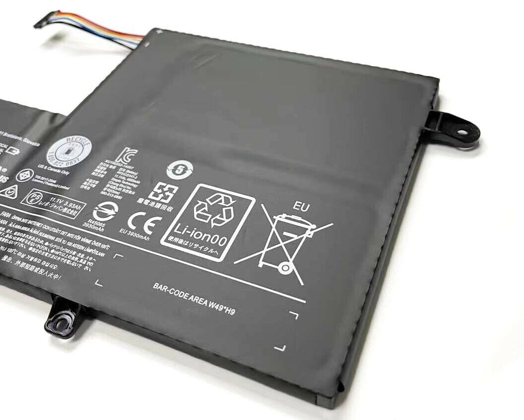 New Genuine Laptop Battery Pack for Lenovo Edge 2-1580 Flex 3-1470 3-1570 3-1480 3-1580 3 14 80R3 3 15 IdeaPad 310S-14IKB 310S-14ISK 310S-15IKB 510S-13IKB 510S-14ISK Yoga 500-14ISK 500-14IBD Xiaoxin 510S L14M3P21 L14L2P21 L14L3P21 L14M2P21 5B10J40590 5B10G78611 5B10K10186 Original 6-Cell 45Wh 11.1V