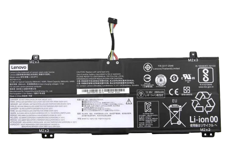 New Genuine Laptop Battery Pack for Lenovo IdeaPad C340-14API C340-14IML C340-14IWL S540-14API S540-14IML S540-14IWL Flex-14API Flex-14IML Flex-14IWL L18C4PF4 L18M4PF3 L18M4PF4 5B10T09077 5B10T09079 5B10T09080 5B10W67194 5B10W67221 5B10W67415 5B10W67417 L18C4PF3 Original 4-Cell 45Wh 15.36V