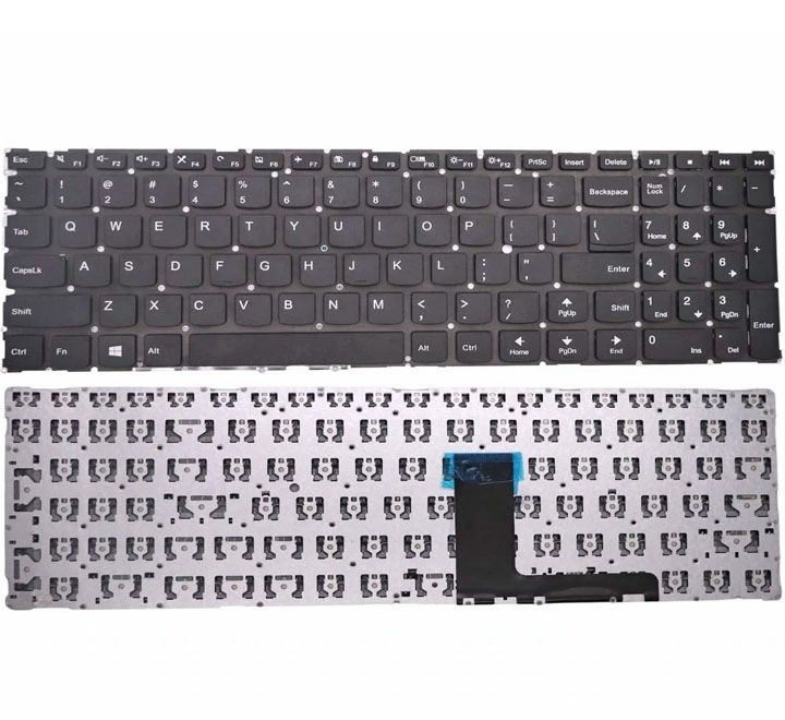 Lenovo New Laptop US English Keyboard Non-Backlit for IdeaPad 310-15ABR 310-15IAP 310-15IKB 310-15ISK 310 Touch-15ISK 310 Touch-15IKB 510-15ISK 510-15IKB E52-80 V110-15AST V110-15IAP V110-15ISK V310-15ISK V310-15IKB V510-15IKB PK1311A2A00 PM5L-US SN20K82445 No Cover No Power Button