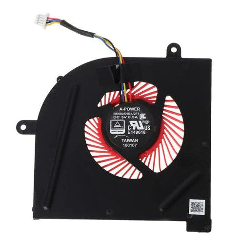 New Laptop CPU Cooling Fan for MSI Stealth Pro GS63 GS63VR GS73 GS73VR MS-16K2 MS-16K3 MS-17B1 MS-17B2 BS5005HS-U2F1 MS16K2 MS16K3 MS17B1 MS17B2