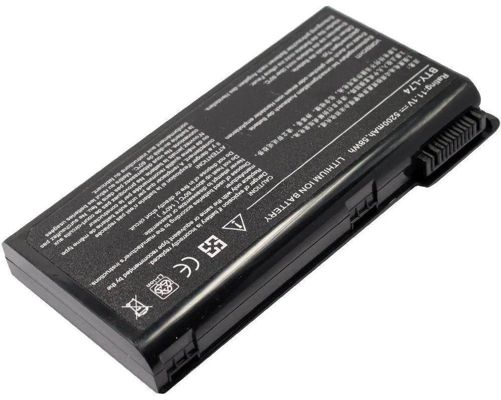 New Genuine Laptop Battery Pack for MSI A5000 A6000 A6200 CR600 CR610 CR700 CX600 BTY-L74 BAT-L74 BTY-L75 S9N-2062200-CE1 S9N-2062210-M47 S9N-2062200-CE1 91NMS17LD4SU1 91NMS17LF6SU1 957-173XXP-101 957-173XXP-102 Original 6-Cell