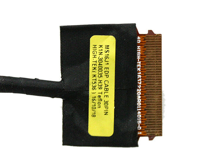 New Laptop LCD LED EDP Display Video Screen Cable for MSI Prestige GE62 2QC 2QD 2QE GE62VR 6RF GS60 GS70 Apache Pro-086 MS-16J1 MS-16J2 K1N-3040035-H39 30-Pin