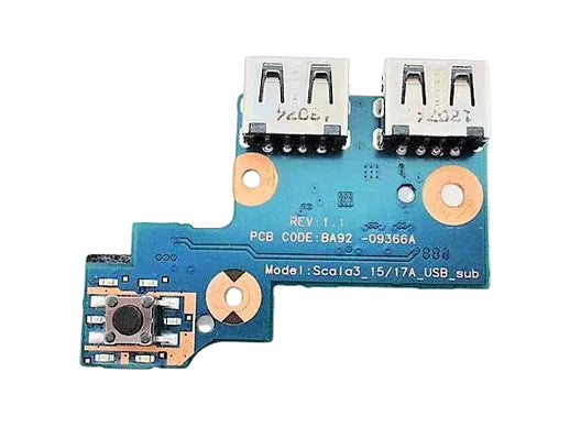 Laptop Power Button USB Board for Samsung NP305 NP305E5A NP305E7A Series BA92-09366A Used Grade A