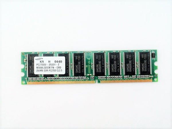 Samsung M368L3223ETN-CB3 Memory RAM Module DIMM 256MB PC2700U CL2