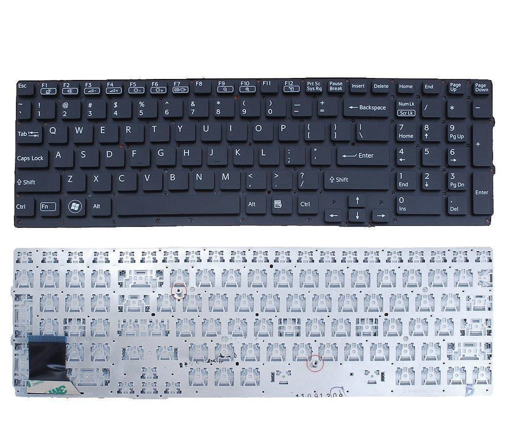 Sony New US English Keyboard No Cover for VAIO VPC-SE Series 9Z.N6CBF.30G