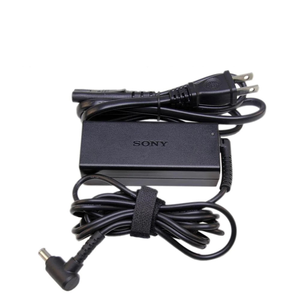 Sony AC Power Supply Charger Adapter for Sony VAIO Fit 14 14A 14E 15 15A 15E VGP-AC19V67 VGP-AC19V68 VGP-AC19V69 VGP-AC19V76 ADP-45CE-A ADP-45UD 149215611 VGP-AC19V75 New Genuine with US/CA Cord 45W 2.3A