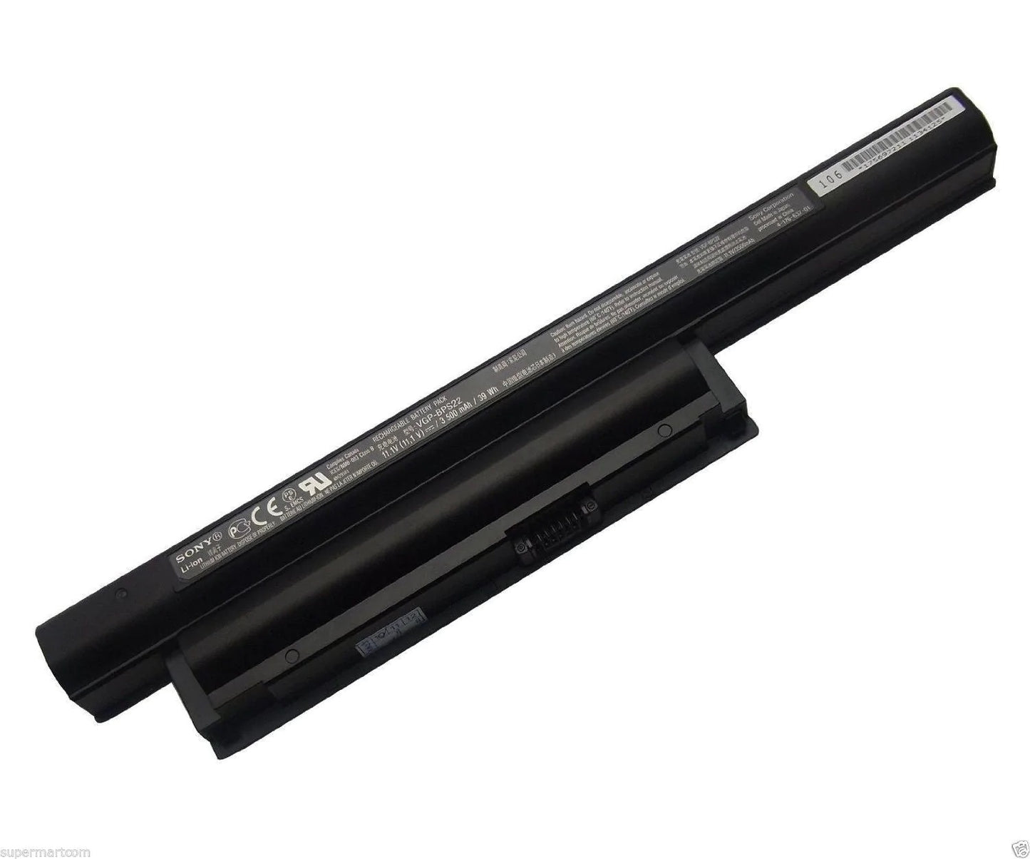 New Genuine Laptop Battery Pack for Sony VAIO VPC-E1Z1E VPC-EA Series VGP-BPS22 VGP-BPS22A VGP-BPL22 VGP-BPL22 VGP-BPL22/A Original 6-Cell 39Wh 11.1V