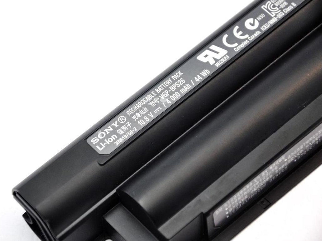 New Genuine Laptop Battery Pack for Sony VAIO SV-E VPC-CA VPC-CB VPC-EG VPC-EH VPC-EJ VGP-BPL26 VGP-BPS26 VGP-BPS26A Series Original 6-Cell 49Wh 11.1V