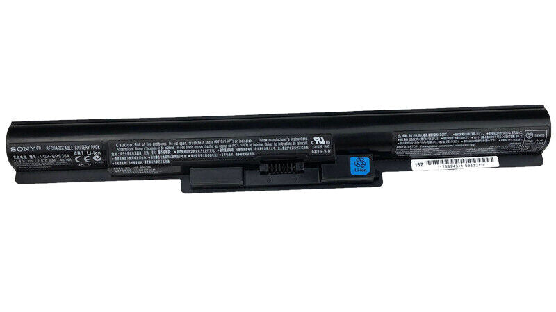 New Genuine Laptop Battery Pack for Sony VAIO 14E SVF14 SVF141 SVF142 SVF143 Fit 15E SVF15 SVF151 SVF152 SVF153 VGP-BPS35A VGP-BPS35 Original 4-Cell 40Wh 14.8V