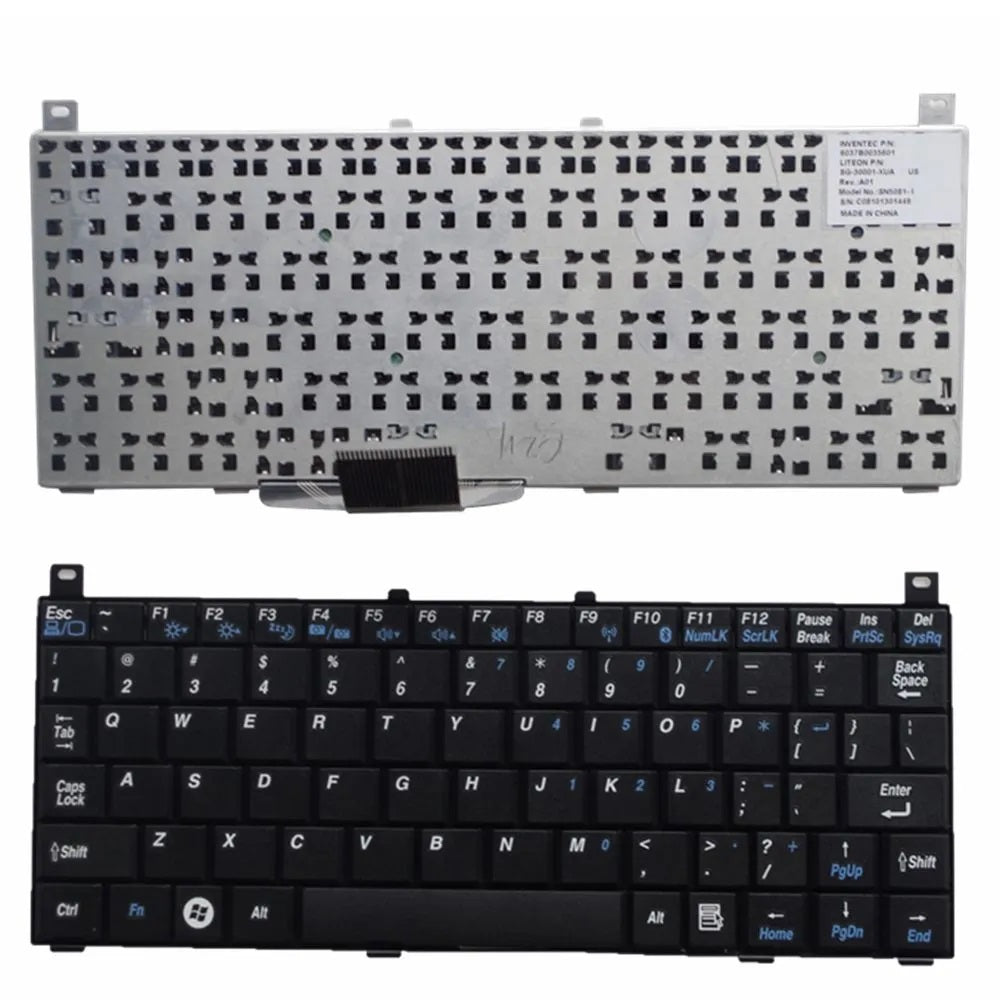 Toshiba 6037B003502 New Keyboard US Mini NB100 NB105 V072426CS1