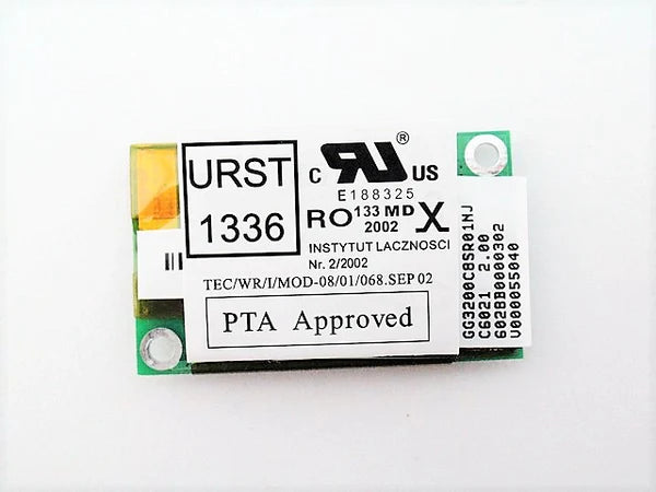 Toshiba Modem MDC Adapter Card Mini Tecra Portege V000055040 1456VQL4A