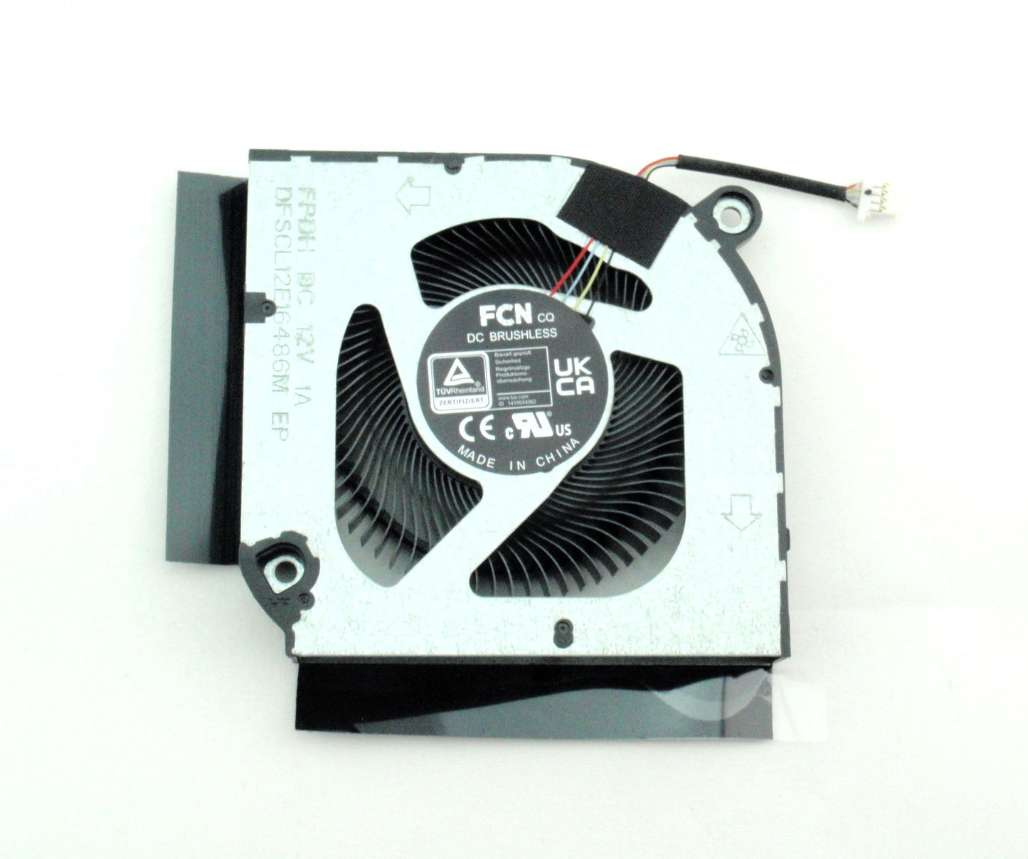 Acer Laptop CPU Cooling Fan for Nitro AN515-58 AN517-55 Nitro 16 AN16-41 AN16-51 Nitro 17 AN17-41 AN17-42 AN17-51 23DC280010VF0 DFSCL12E16486M-FPDH 23.QFJN2.001 .QLZN2.001 New CPU Processor Cooling Fan DC12V (Not 5V)