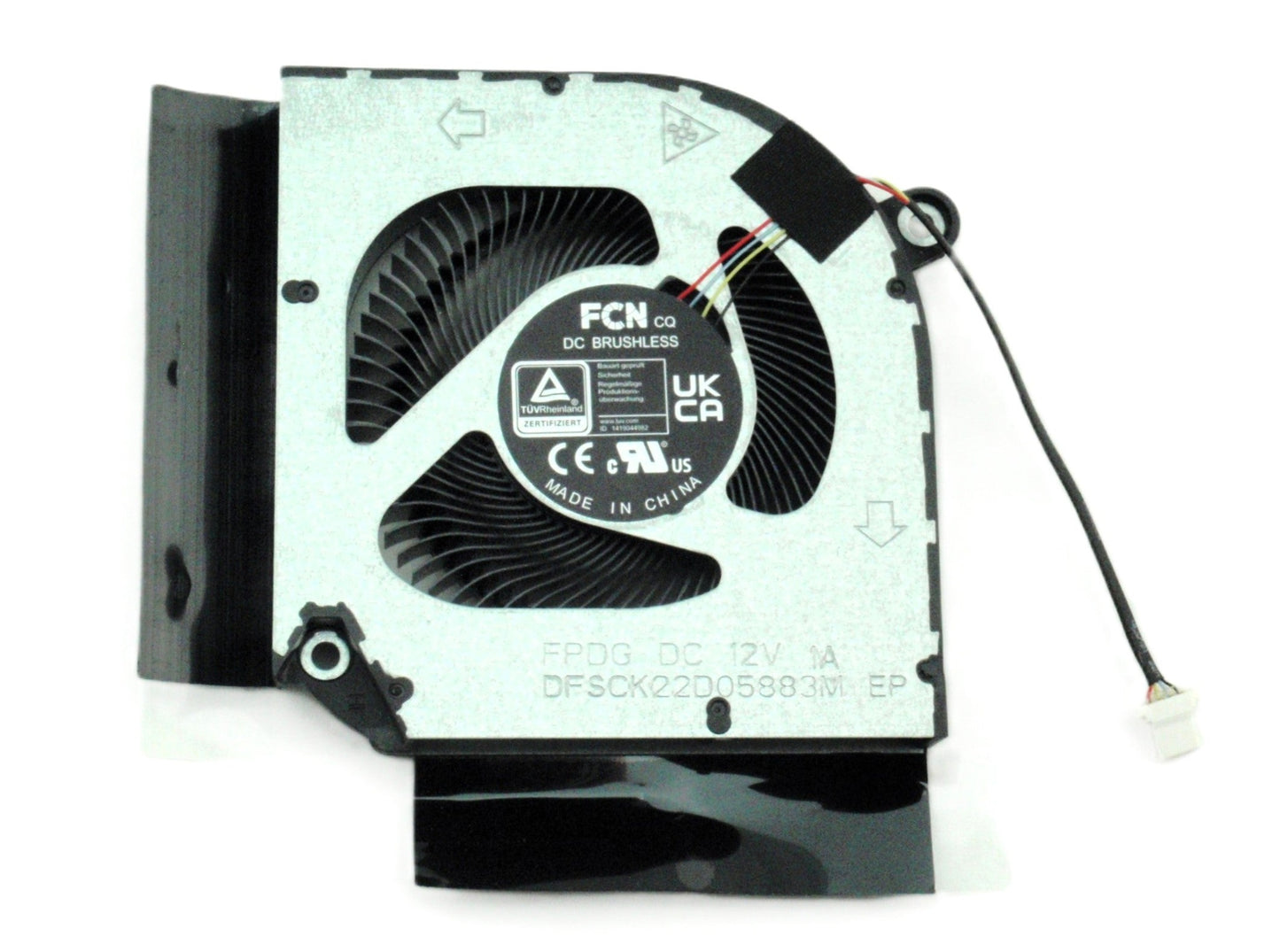 Acer New GPU Graphics VGA Video Cooling Fan Predator Helios 300 PH315-55 DFSCL12E06486T-FPK8 23.QGPN2.002