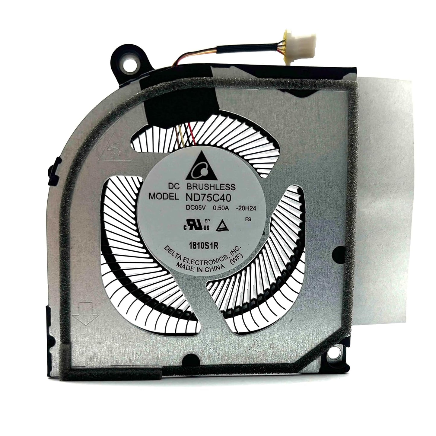 New Laptop CPU Processor Cooling Fan for Acer Predator Triton 14 PT14-51 300 SE PT314-52S ND75C40-20H24 ND75C40-21K09 23.QHMN7.001 DC5V (Not 12V) 