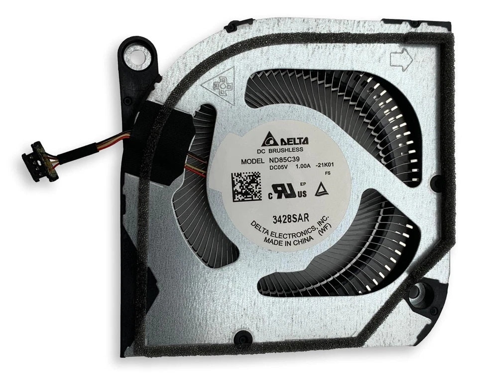 New Laptop GPU Cooling Fan for Acer Predator Triton 14 PT14-51 300 SE PT314-52S ND85C39-21K01 23.QHMN7.002 GPU Graphics VGA Video Cooling Fan DC5V (Not 12V)