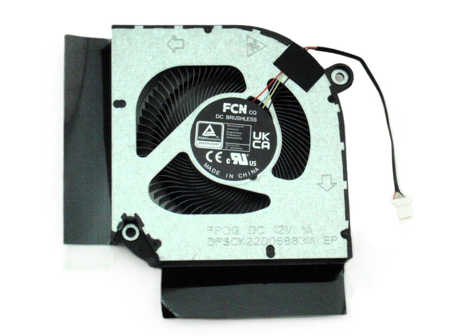 Acer Laptop GPU Cooling Fan for Nitro 16 AN16-41 AN16-51 DC2800010WF0 DFSCK22D05883M FPDG 23.QFJN2.002 23.QDQN2.001 23.QJLN7.004 New Graphics Video Cooling Fan