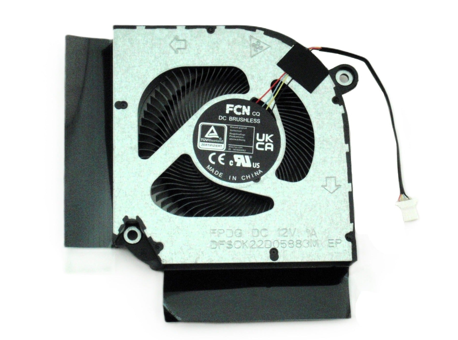 Acer Laptop GPU Cooling Fan for Nitro 16 AN16-41 AN16-51 DC2800010WF0 DFSCK22D05883M FPDG 23.QFJN2.002 23.QDQN2.001 23.QJLN7.004 New Graphics Video Cooling Fan