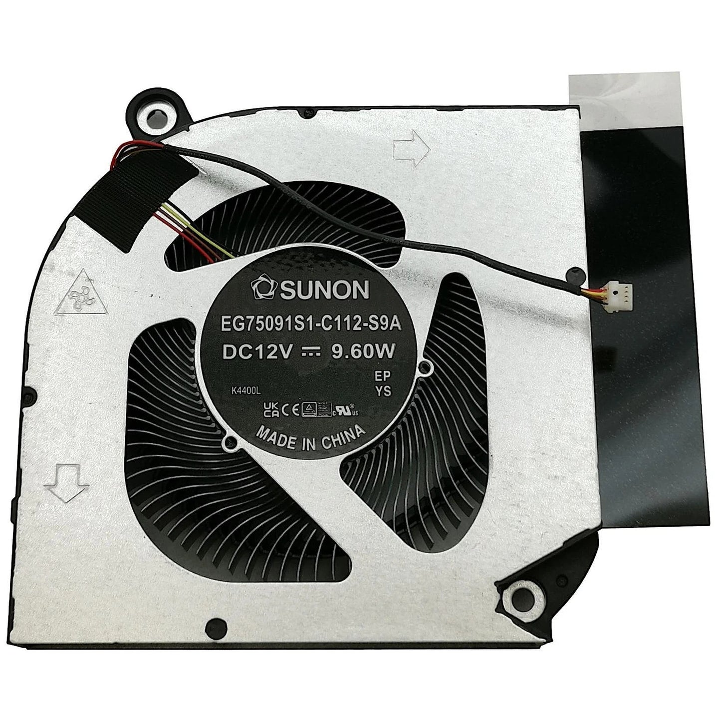 New Laptop CPU Cooling Fan for Acer Predator Helios Neo 16 PHN16-71 18 PHN18-71 EG75091S1-C112-S9A DFSCK2205883M FQ1J FCN15DC77F001 SOLDQ5DC77F020 23.QLTN7.002 CPU Processor Cooling Fan DC12V