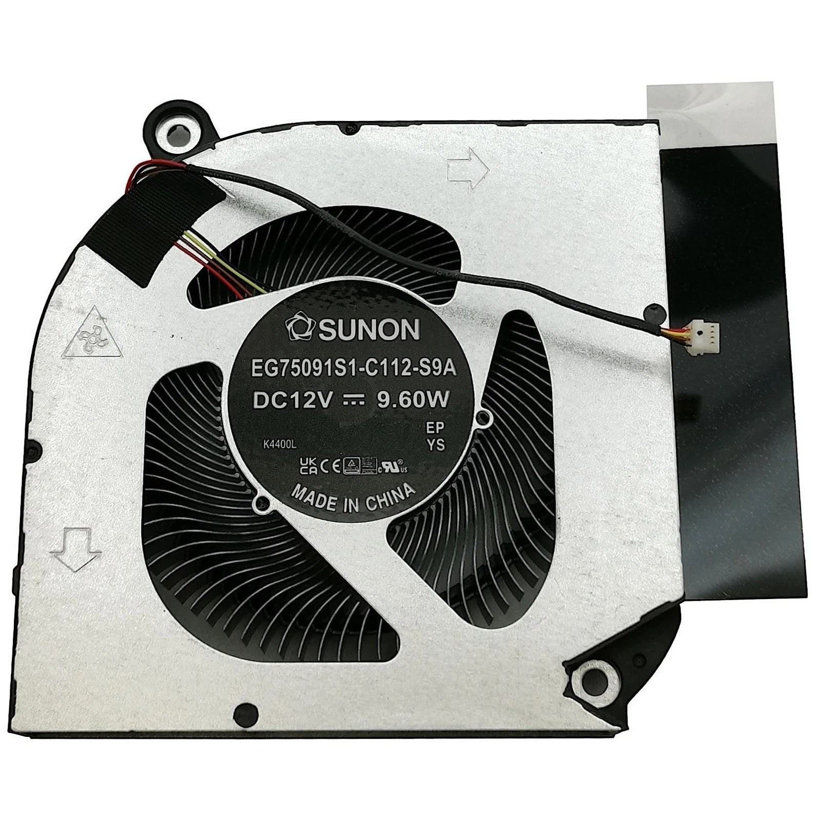 New Laptop CPU Cooling Fan for Acer Predator Helios Neo 16 PHN16-71 18 PHN18-71 EG75091S1-C112-S9A DFSCK2205883M FQ1J FCN15DC77F001 SOLDQ5DC77F020 23.QLTN7.002 CPU Processor Cooling Fan DC12V