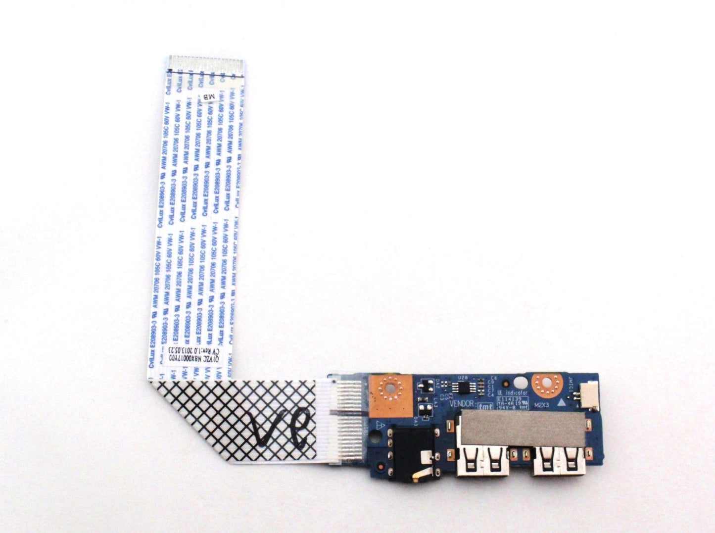 Acer Dual Port USB Audio Jack Socket Board Aspire V5-131 V5-171 One 756 Chromebook C710 TravelMate B113-E B113-M 55.SGYN2.002