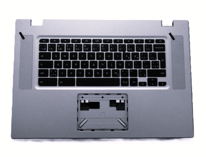 New Laptop Canadian Upper Case Cover Keyboard for Acer Chromebook CB315-2H 6B.H8TN7.009 CB315-2HT AL1G_A15B NKI11304F NK.I113.04F 92005537K201 AEZRFK00110 Palmrest US English French Bilingual CA CF