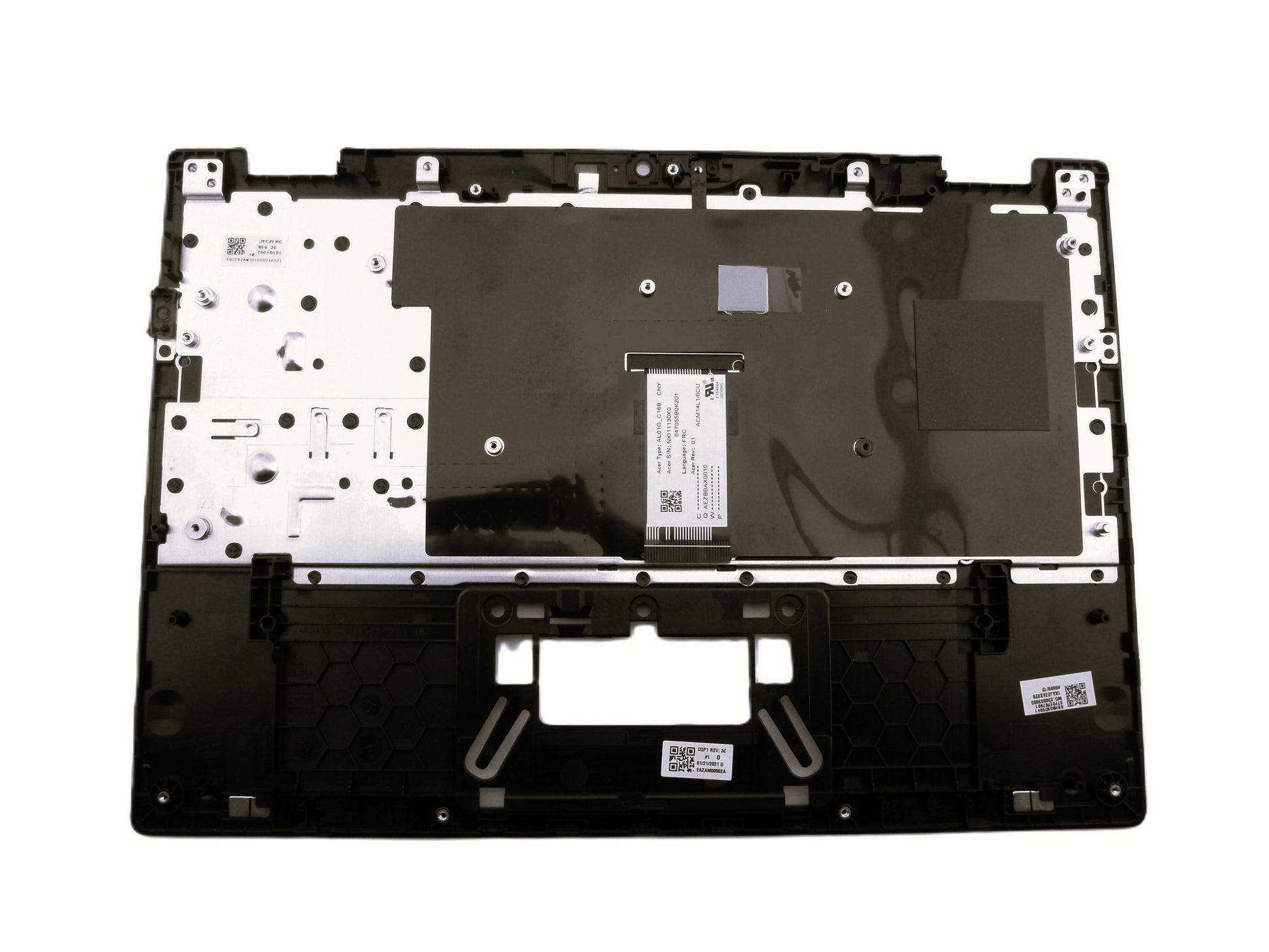 New Canadian Laptop Upper Case Cover Keyboard for Acer Chromebook Spin 11 R752 R752T R752TN 6B.H93N7.004 AL01G_C16B NKI11130K0 NK.I1113.0K0 04106AE7K201 AEZBBAX0010 Palmrest US English French Bilingual CA CF