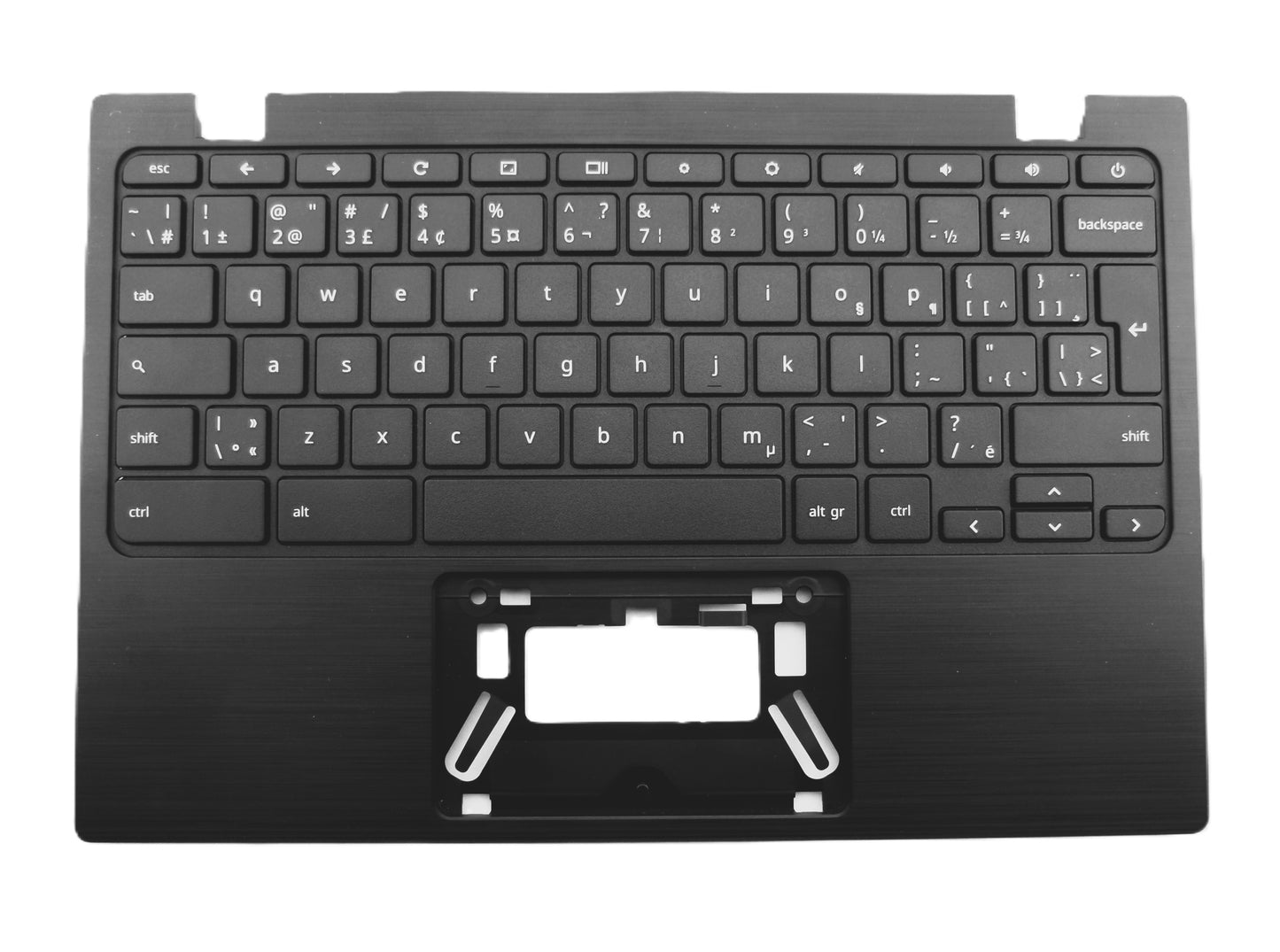 New Canadian Laptop Upper Case Cover Keyboard for Acer Chromebook 11 CB311-9H CB311-9HT 6B.HKGN7.004 AL01G_A15B NKI11130J2 NK.I1113.0J2 020055D6K201 AEZBAAX0010 Palmrest US English French Bilingual CA CF