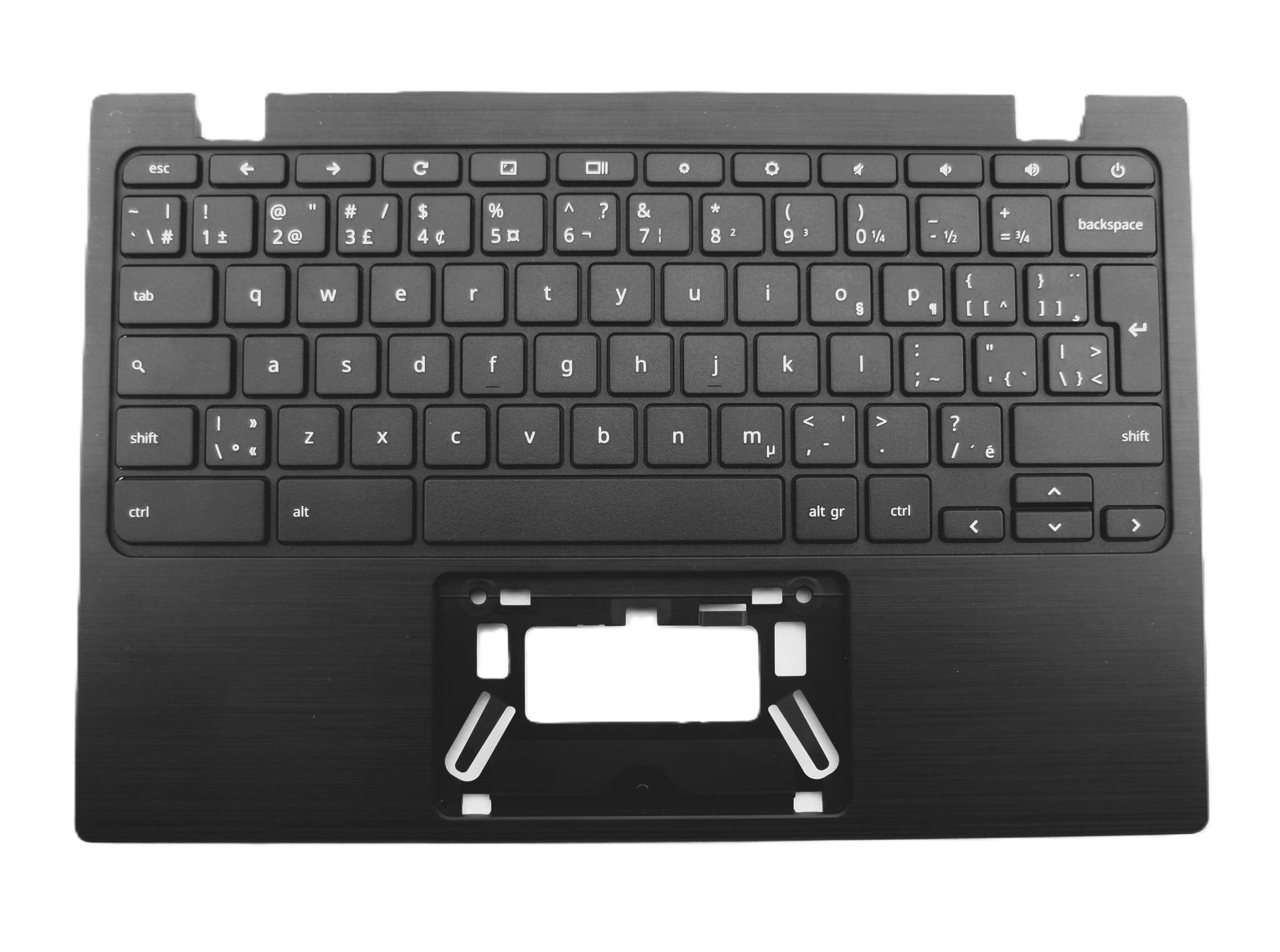 New Canadian Laptop Upper Case Cover Keyboard for Acer Chromebook 11 CB311-9H CB311-9HT 6B.HKGN7.004 AL01G_A15B NKI11130J2 NK.I1113.0J2 020055D6K201 AEZBAAX0010 Palmrest US English French Bilingual CA CF