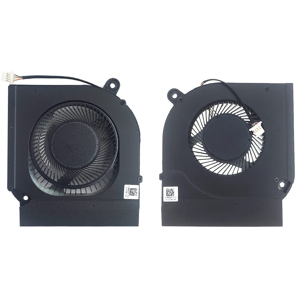 Acer CPU and GPU Cooling Fans for Nitro 5 AN515-45 AN515-55 AN515-47 AN517-41 AN517-54 Predator Helios 300 PH315-53 PH315-54 23.QB9N2.001 23.QB9N2.002 DC28000X1D0 DC28000X0D0 NS85C51-20H13 NS85C55-20H15 New DC5V (Not 12V)