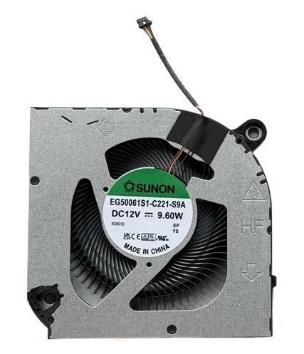 Acer Laptop GPU Cooling Fan for Nitro V 16 ANV16-42 ANV16-61 ANV16-71 EG50061S1-C211-S9A New Graphics VGA Video Cooling Fan DC12V
