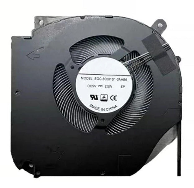 New Laptop CPU or GPU Cooling Fan Acer Nitro Shadow 16 SH16-72 7G42 7G41 7W62 N24JA1 Firebat T9X and T9X-7R Maibenben Typhoon X677 Maingear Vector Pro MG-VCP17 Mechrevo Aurora Z Deep Sea Ghost Z3 Air Z3 Air-S Umi Pro 2 3 Z3 TongFang GK5MP6O GL5MP6K THER7GK5M6-1411 THER7GL5M6-1412 EGC-80081S1-0AHB6 EGC-80081S1-0AH DC5V