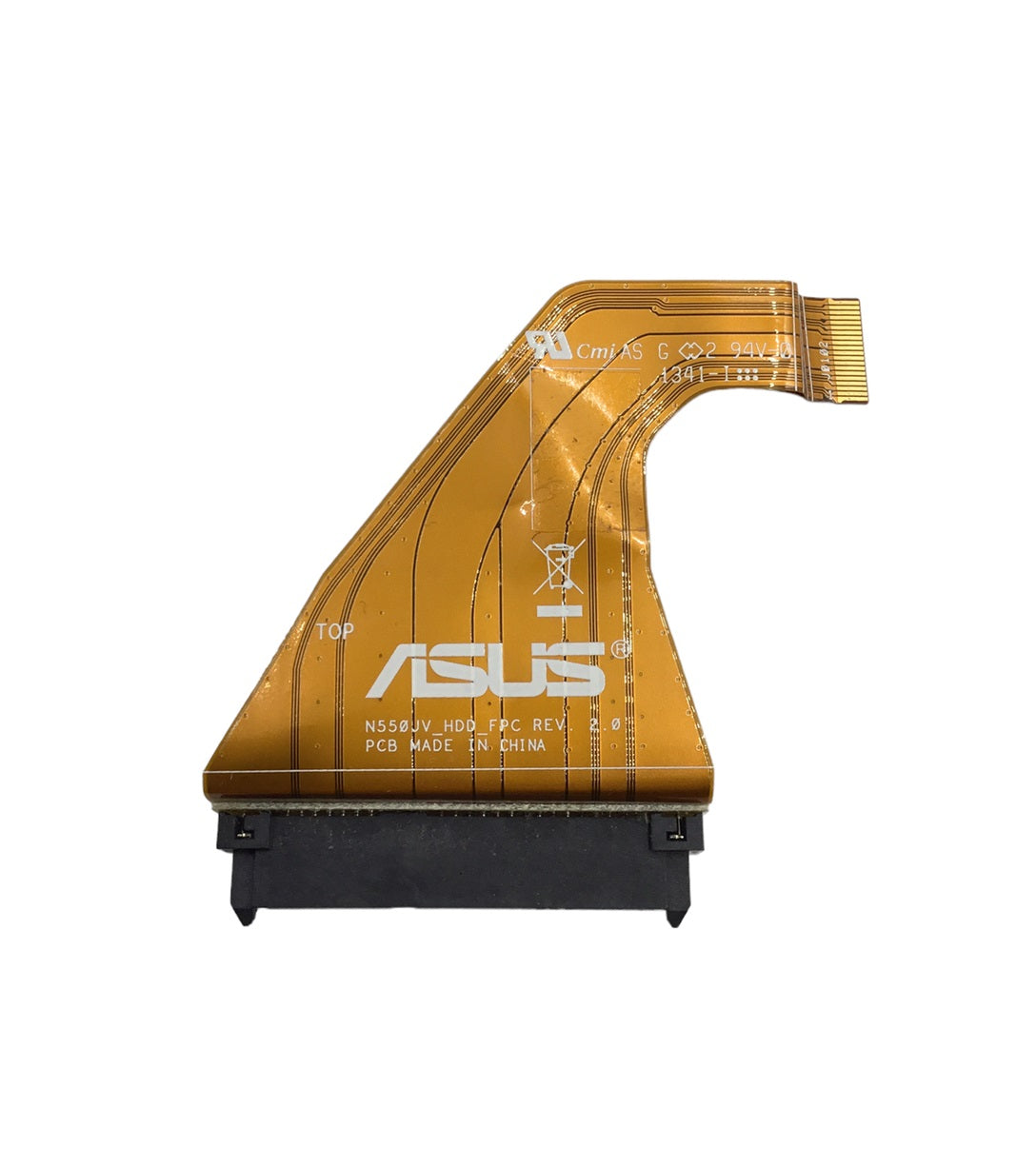 ASUS HDD SSD SATA IO Connector Flex Cable N550 N550J N550JA N550JK N550JL N550JV Q550L Q550LF N550JV_HDD_FPC 08201-00333100