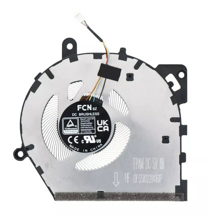 New Laptop CPU Cooling Fan for ASUS ZenBook S 13 OLED UM5302T UM5302TA X13 UM5302T 13NB0WA0T01011 DFS5K12214161P FPAM FS2X HQ23300310000 HQ23300310007 DC5V