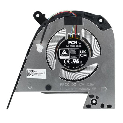 ASUS Laptop GPU Cooling Fan for VivoBook Pro 15X OLED K6501Z K6501ZM M6501 M6501RM M6501RR 13NB0YD0T03011 DFSCL42P08593K FPCK New GPU Graphics VGA Video Cooling Fan DC12V