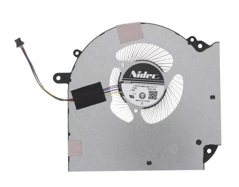 ASUS Laptop CPU Cooling Fan for VivoBook 16X OLED H3605ZF K3605VC K3605VU K3605VV K3605ZC K3605ZF K3605ZU K3605ZV N3605VU N3605VV N3605ZC N3605ZF N3605ZU N3605ZV 13NB11D0P01011 13NB11D0P01111 DFSCL42P065939 FQSH New DC12V