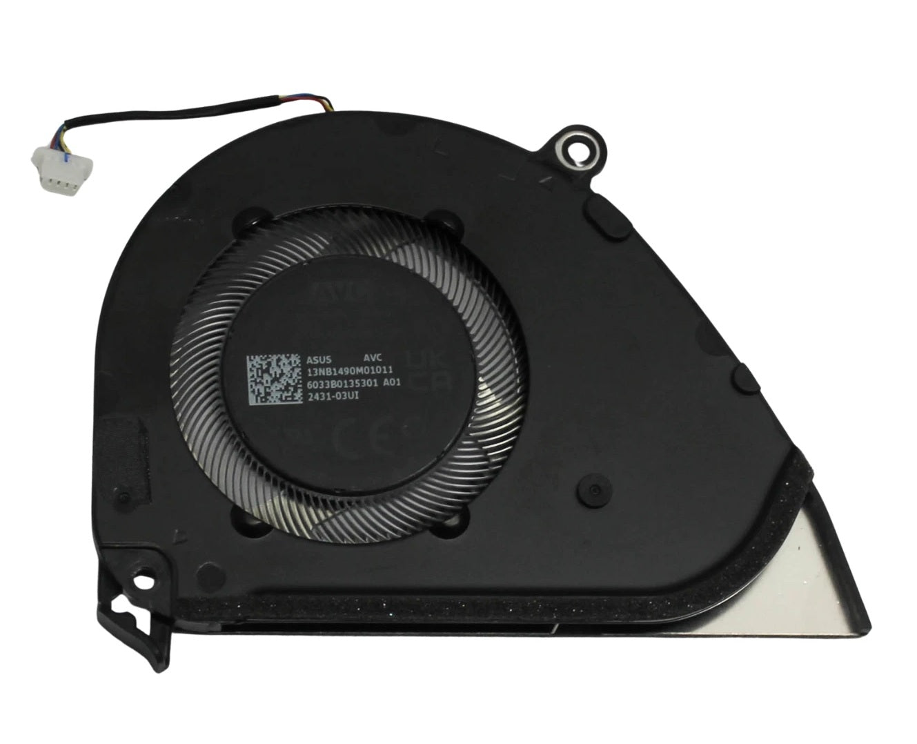 ASUS Laptop GPU Cooling Fan for VivoBook S14 OLED D5406NA M5406NA M5406UA M5406WA S5406MA S5406SA VivoBook S15 OLED M5506UA M5506NA S5506MA S5506WA VivoBook S16 OLED M5606UA M5606NA S5606KA S5606MA K5504VA K5504VAB K5504VN S5507QA Q5507QA Q423SA-U5512 13NB1490M01011 BAPA0905R5HY010 6033B0135301 New Graphics VGA Video Cooling Fan DC5V