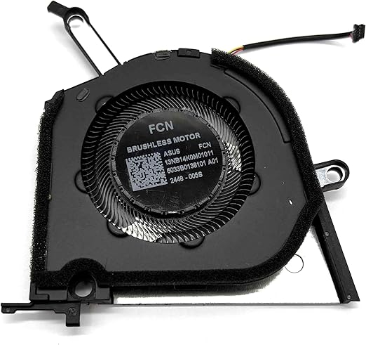 New Laptop CPU Processor Cooling Fan for ASUS ProArt PX13 OLED HN7306 HN7306W HN7306WI HN7306WU HN7306WV 13NB14K0M01011 DFS5L22H15G86J FSQM DC5V