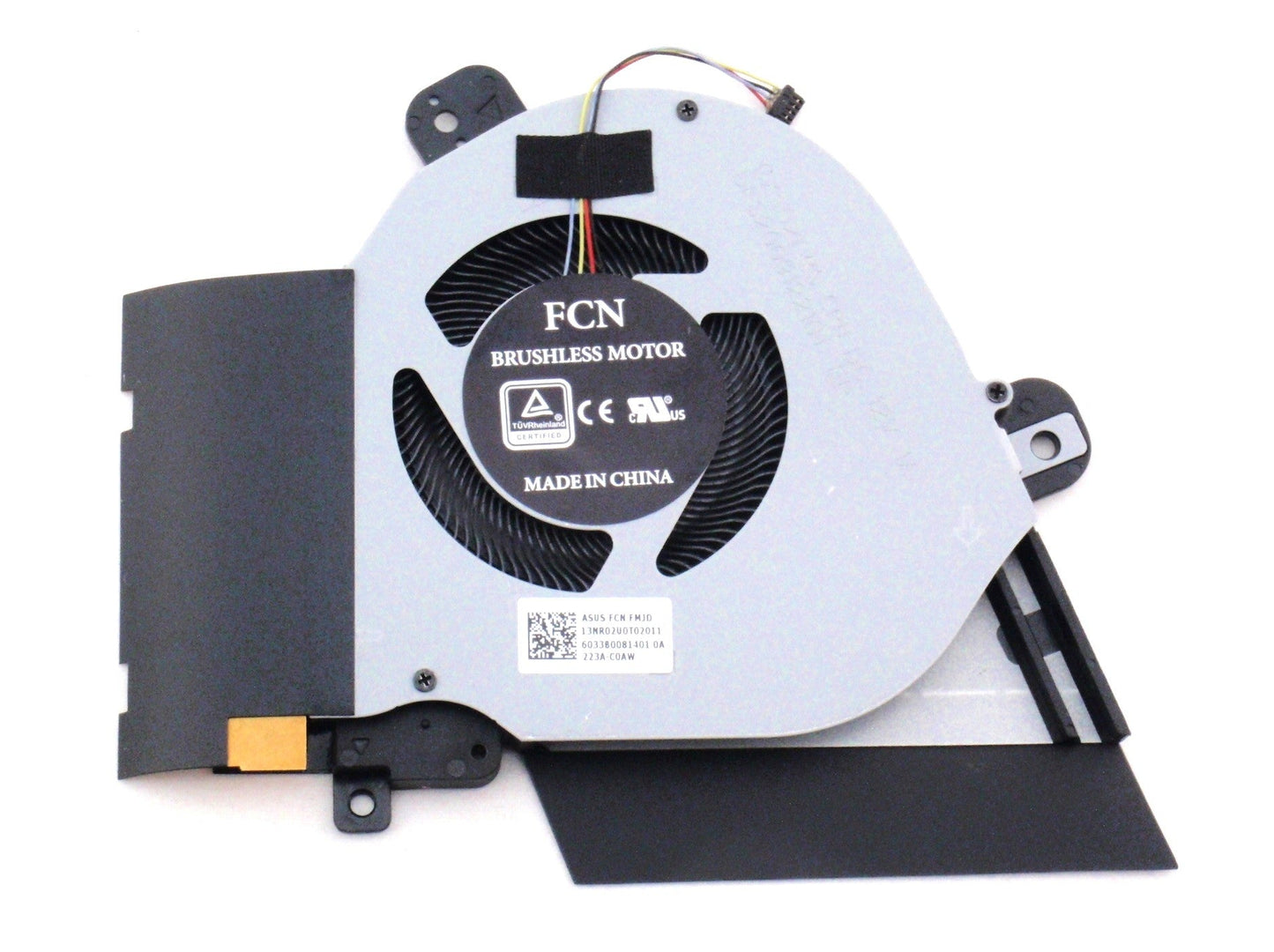 New Laptop CPU Processor Cooling Fan for ASUS Zephyrus M ROG GU502 GU502DU GU502GV GU502GW 13NR02U0T02011 13N1-98M0121 6033B0081401 DFS200912210T FLG9 FMJD 13NR0240T01211 DC12V