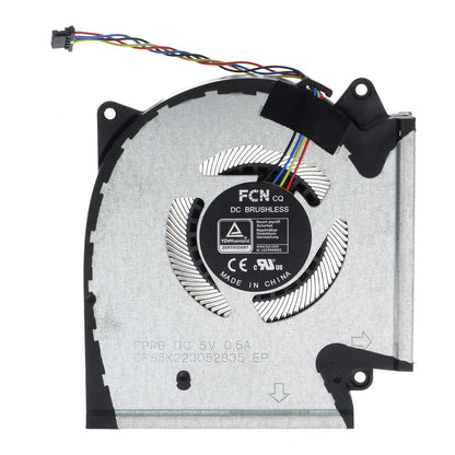 ASUS Laptop GPU Cooling Fan for ROG Strix G513IC G713IE G713IH G713QC G713QE 13NR0510P02011 13NR0510P02021 6033B0111601 6033B0094201 NS85C59-20G05 DFS5K223052835 FNAD FPPB New DC5V (Not 12V)