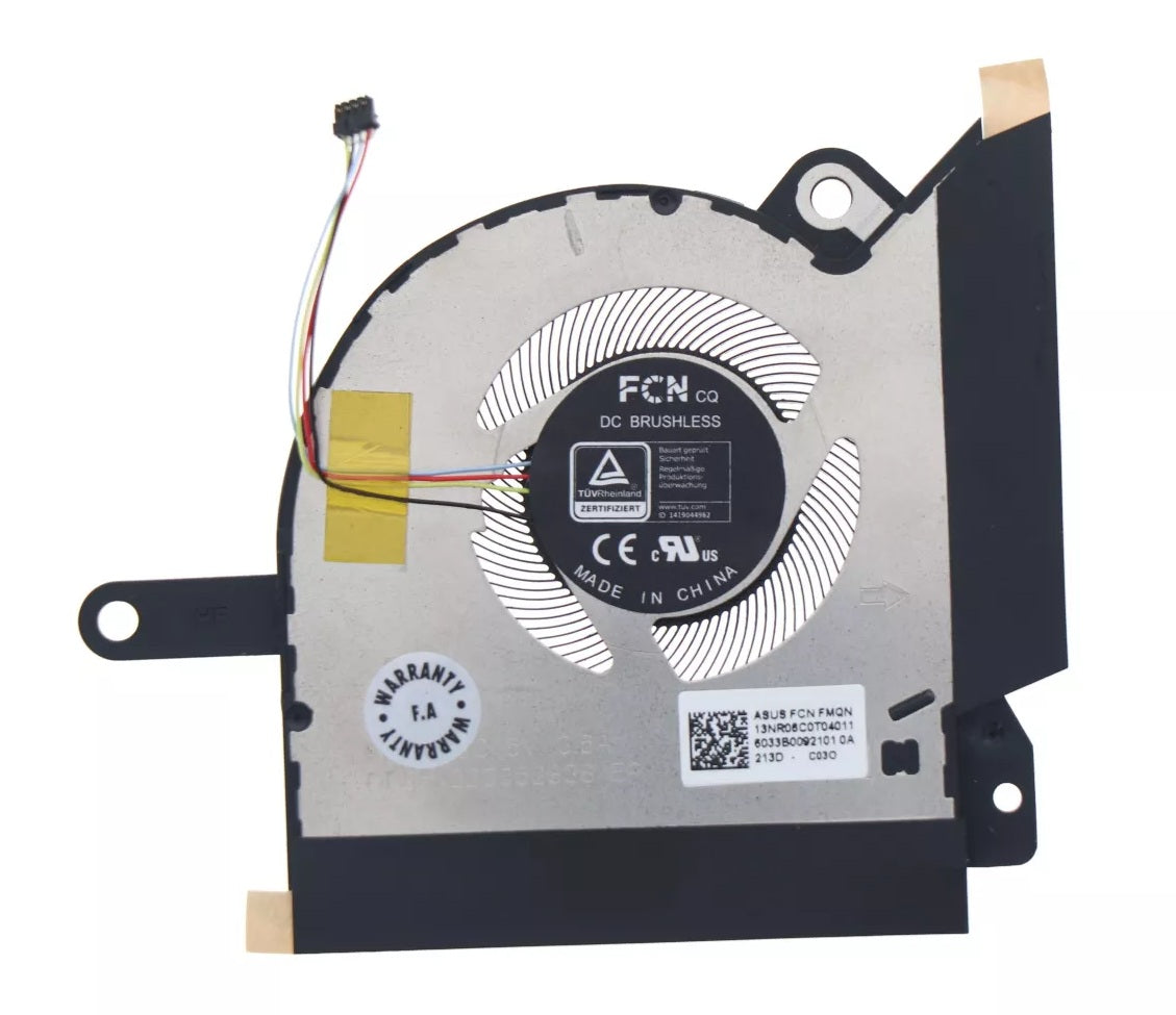 ASUS Laptop GPU Cooling Fan for ROG Flow X13 GV301QC GV301QC-K6024T GV301QC-K6123T GV301QH GV301QH-K5228T GV301QE GV301QE-K6149T / ROG Studio Flip 13 PV301QH PV301QH-K6004R 13NR06C0T04011 6033B0092101 DFS5K223052838 FMQN New Graphics VGA Video Cooling Fan DC5V