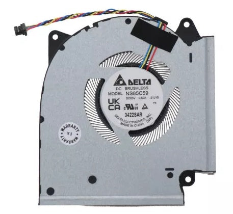 ASUS Laptop GPU Cooling Fan for ROG Strix G15 G513RC G513RM G513RS G513RW ROG Strix G17 G713RC G713RM G713RS G713RW G713RX 13NR0850P01021 NS85C59-21J10 DFSCK22D058830 FPPM New Graphics VGA Video Cooling Fan DC12V for RTX 3050 Graphics Only