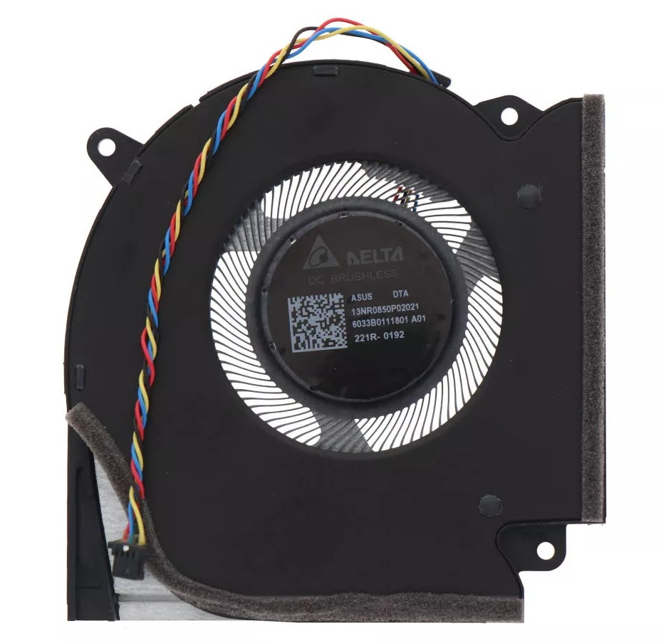 ASUS Laptop CPU Processor Cooling Fan for ROG Strix G15 G513RC G513RM G513RS G513RW ROG Strix G17 G713RC G713RM G713RS G713RW G713RX 13NR0850P02021 NS85C59-21J09 DFSCM227163927 FPPL New DC12V for RTX 3050 Graphics Only
