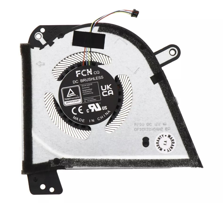 ASUS Laptop GPU Cooling Fan for Zephyrus G15 GA503Q GA503QC GA503QE GA503QM GA503QR GA503QS Zephyrus G16 GU603ZX Zephyrus M16 GU603ZE GU603ZM GU603ZW 13NR08R0T03111 6033B0113501 DFSCK22151812 FP9Q New Graphics VGA Video Cooling Fan DC12V