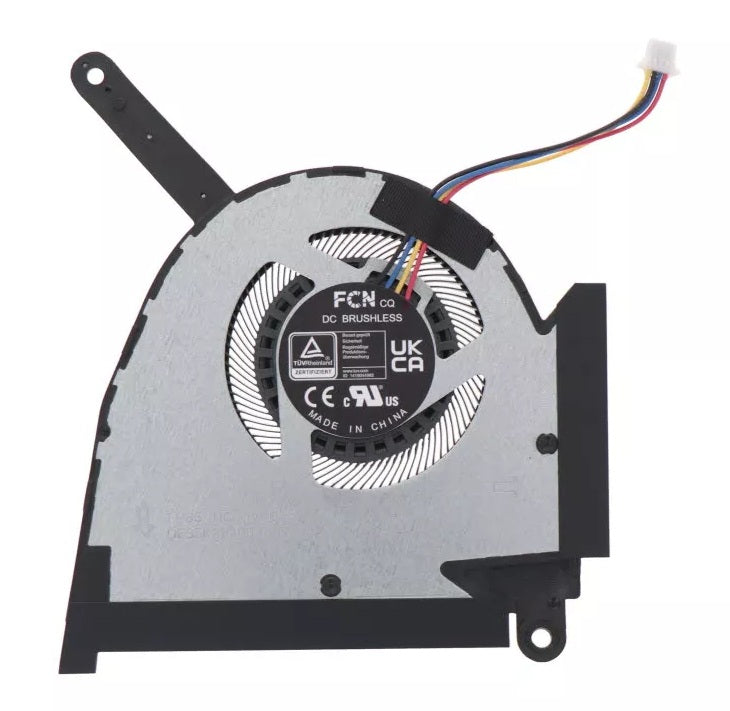 ASUS Laptop CPU Processor Cooling Fan for TUF Dash F15 FX517ZC FX517ZE 13NR0950P01011 DFS5K22305283E FP85 New DC5V RTX3050 Graphics Only