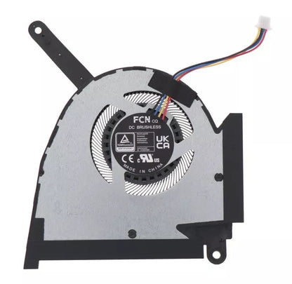 ASUS Laptop CPU Processor Cooling Fan for TUF Dash F15 FX517ZC FX517ZE 13NR0950P01011 DFS5K22305283E FP85 New DC5V RTX3050 Graphics Only