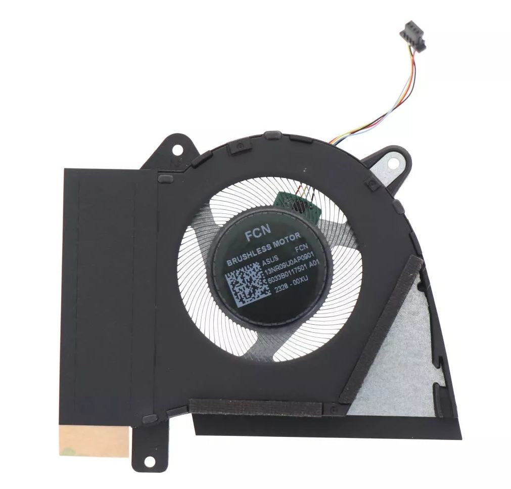ASUS Laptop CPU Processor Cooling Fan for ROG Zephyrus G14 GA402 GA402RJ GA402RK 13NR09U0AP0501 6033B0117501 DFS5L32G064867 FP50 New DC5V