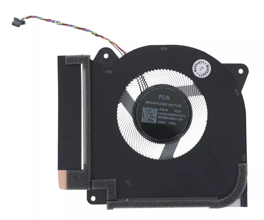 ASUS Laptop GPU Cooling Fan for ROG Strix Scar 17 G733PY G733PY-LL020X G733PY-LL025W G733PYV G733PZ G733PZ-LL075X G733PZ-XS96 G733PZ-LL021W 13NR0DB0P01011 6033B0126201 DFSCL42P06593J FQTH New GPU Graphics VGA Video Cooling Fan DC12V